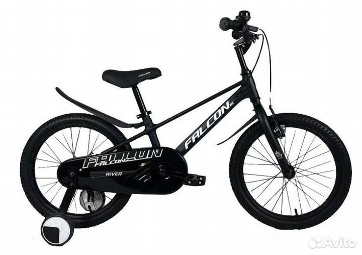 Велосипед детский 18 Falcon bike river черный