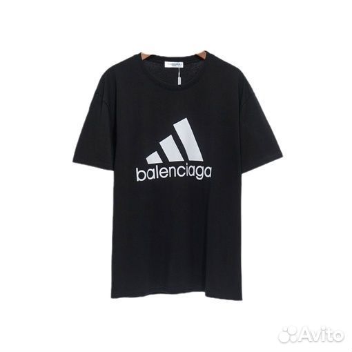 Футболка Adidas Balenciaga черная