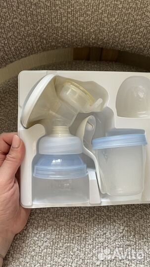 Набор Молокоотсос avent соска и накладки на груди