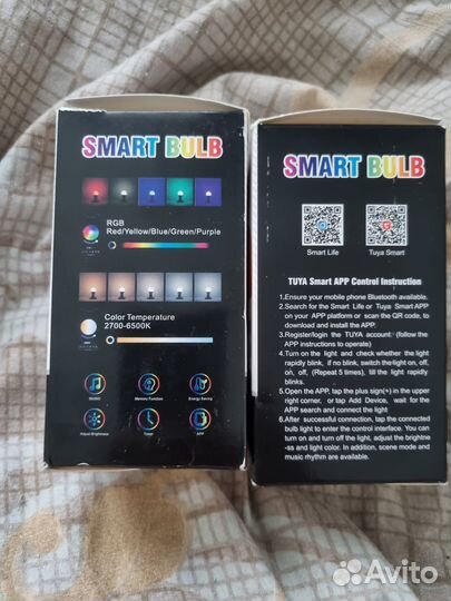 Умная лампа tuya