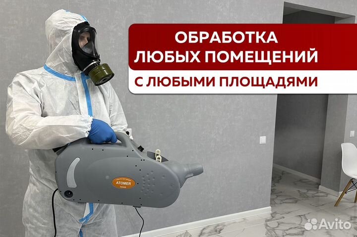 Уничтожение клопов, травить тараканов. Дезинсекция