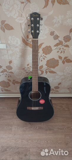 Акустическая гитара Fender CD-60 BLK