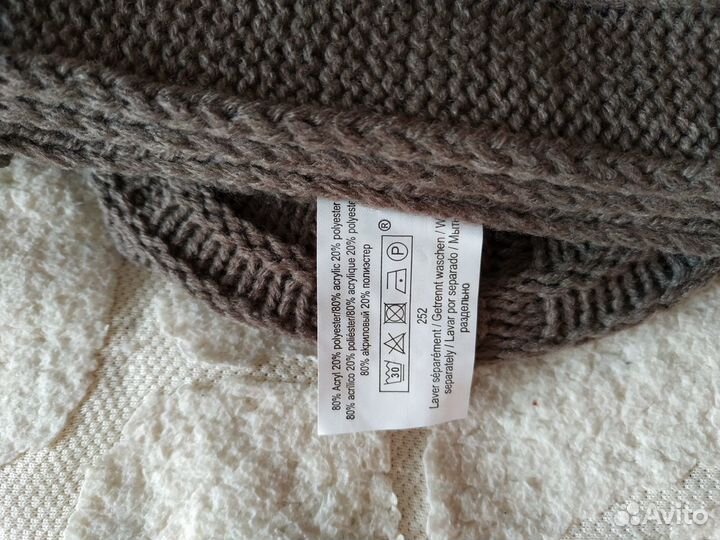 Берет, шарф(новое)