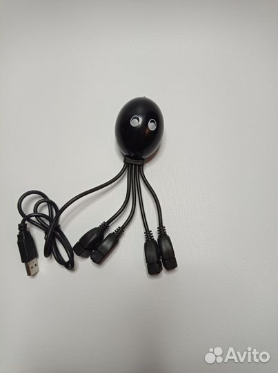 USB разветвитель 4 порта новый, рабочий