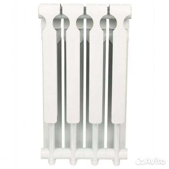 Алюминиевый радиатор Rommer Optima 500, 4 секции