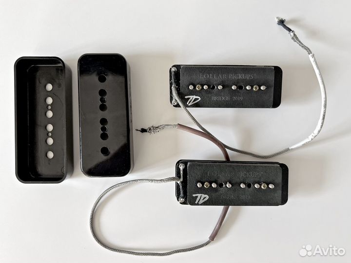Сет звукоснимателей Lollar P-90 soapbar