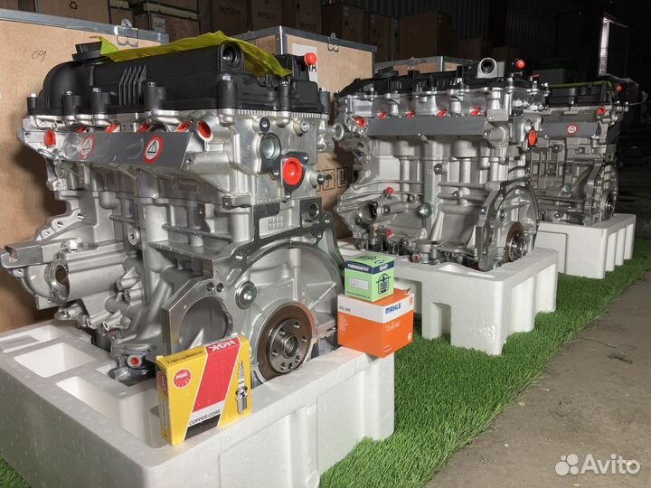 Новый двигатель Kia Rio 3 Hyundai Solaris 1.6 1.4