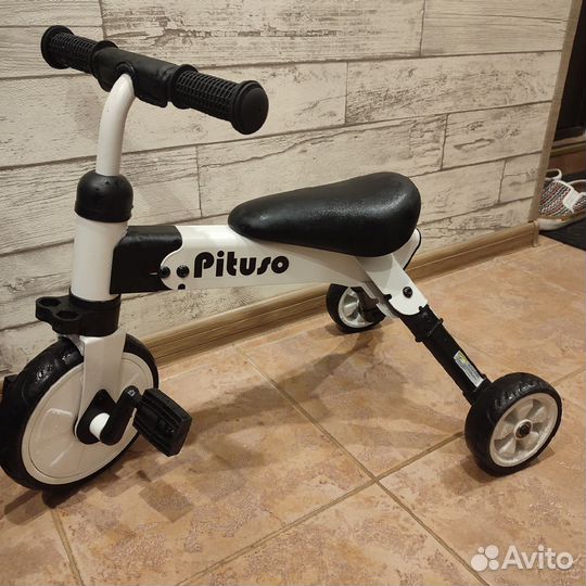 Детский беговел велосипед 2 в 1