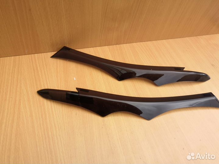 Реснички на фары Daewoo Nexia (рестайлинг)