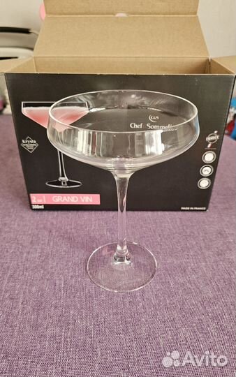 Бокалы блюдце