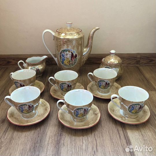 Чайный сервиз Мадонна 15 предметов фарфор