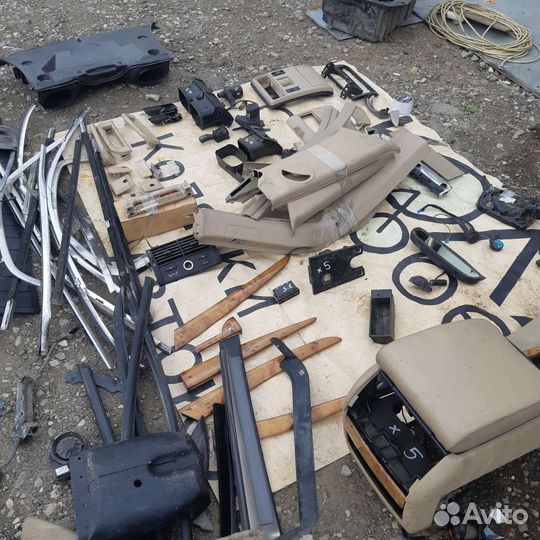 Обшивка салона, пластик BMW X5 E53