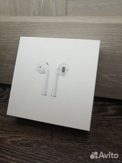 AirPods 2 беспроводные наушники / Отличный звук