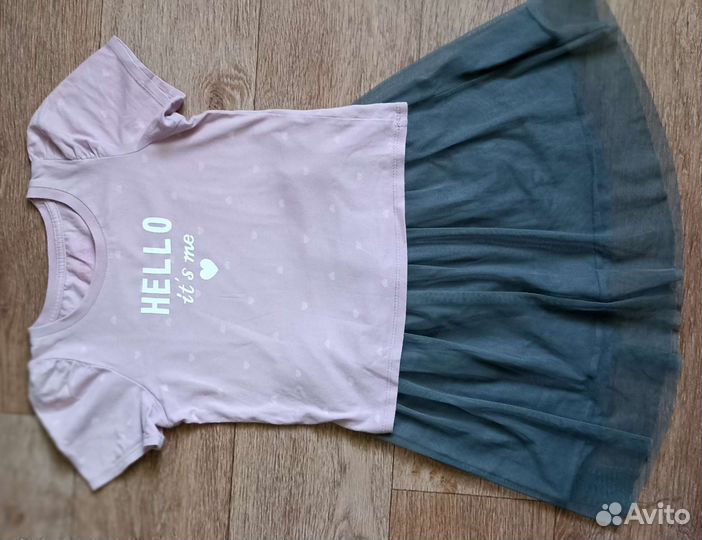 Детские вещи пакетом для девочек 116 122