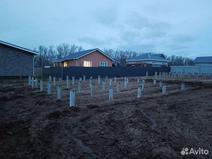 Железобетонные сваи для дома