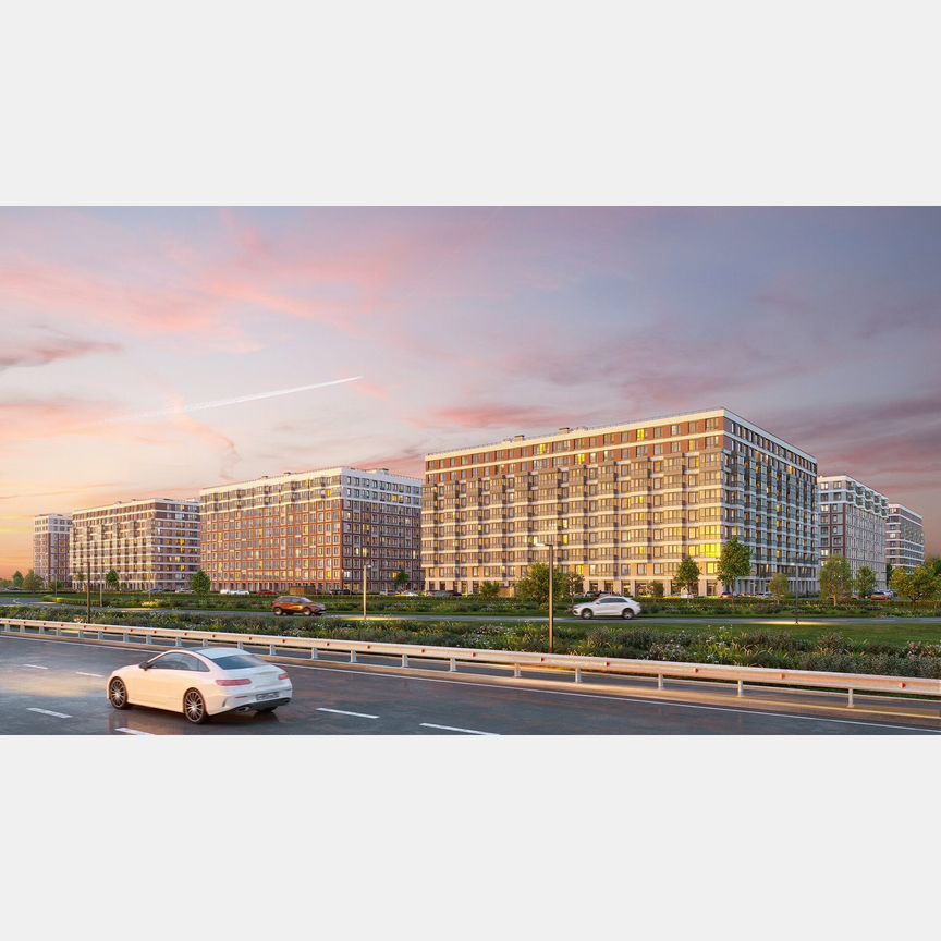 2-к. квартира, 56,5 м², 2/10 эт.