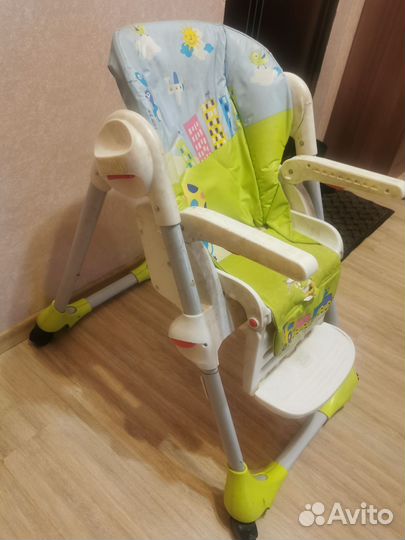 Стул для кормления chicco polly