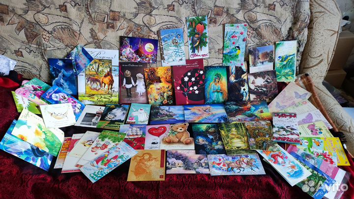 Открытки в розницу и наборами