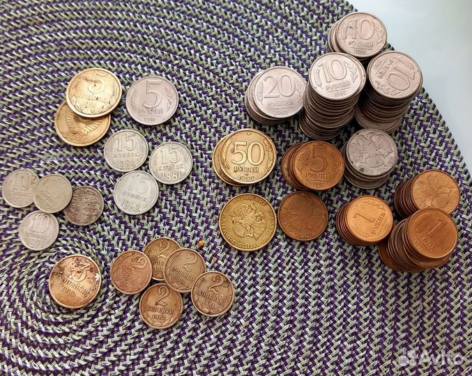 Советские монеты СССР и России