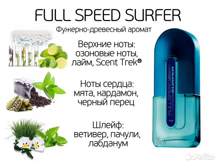 Full speed surfer Avon Фул спид сурфер Эйвон