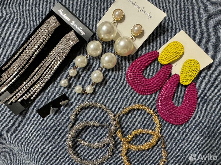 Новые сережки