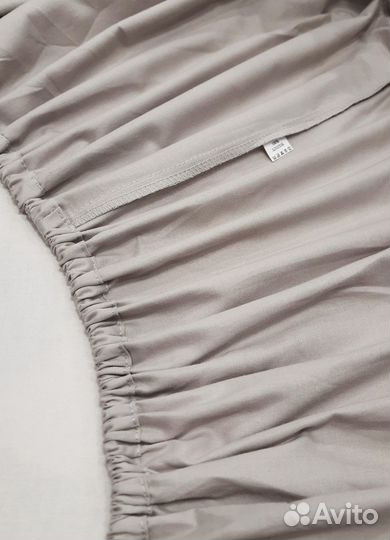 Простыни на резинке сатин хлопок