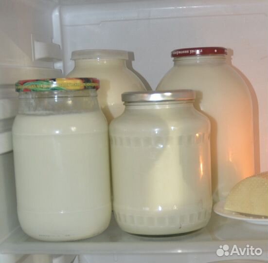 Свежее домашнее парное козье молоко