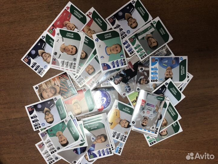 Наклейки panini рпл 2022 2023