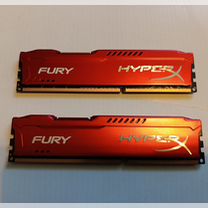 Kingston HyperX Fury 8Gb DDR3 1866 Мгц