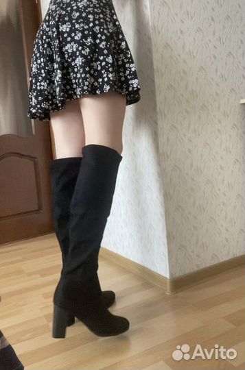 Сапоги высокие ботфорты