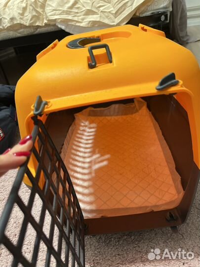 Переноска для животных пластиковая