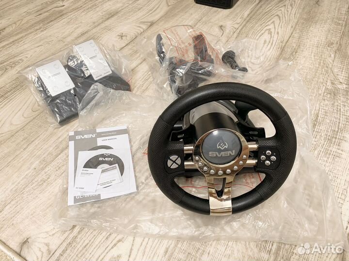 Игровой руль swen GC-W800