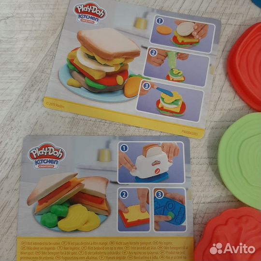 Play doh набор тостер