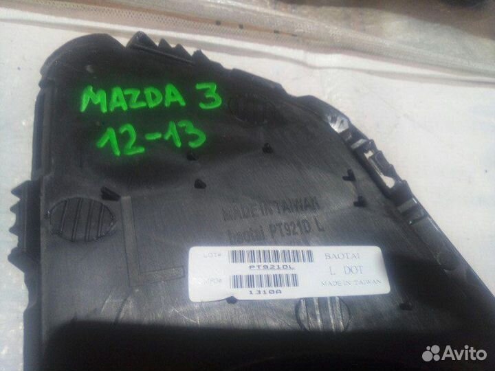 Решетка птф левая Mazda 3 BL