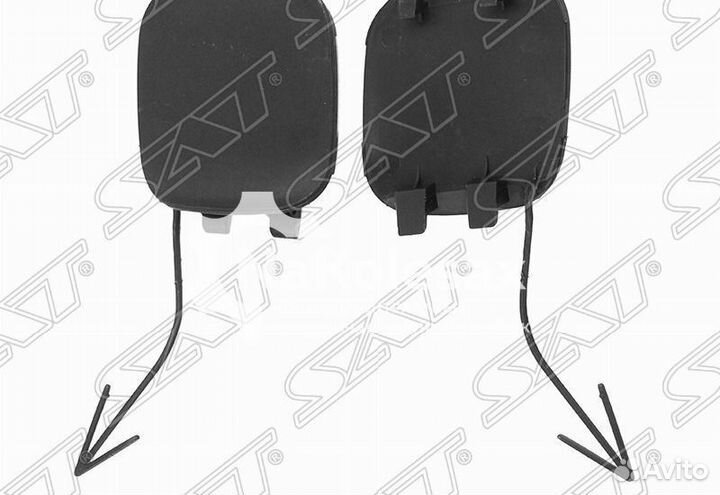 Заглушка в задний бампер nissan almera 01-05 HBK п