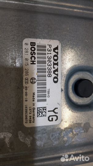 Блок управления двигателем Volvo V70, 2009