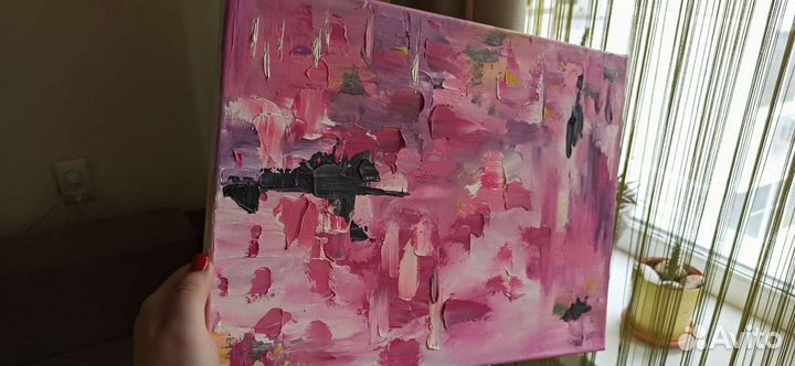 Картина маслом на холсте 