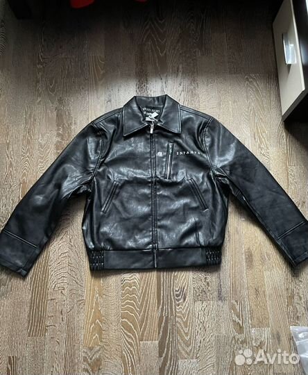 Кожаный бомбер enfants riches deprimes