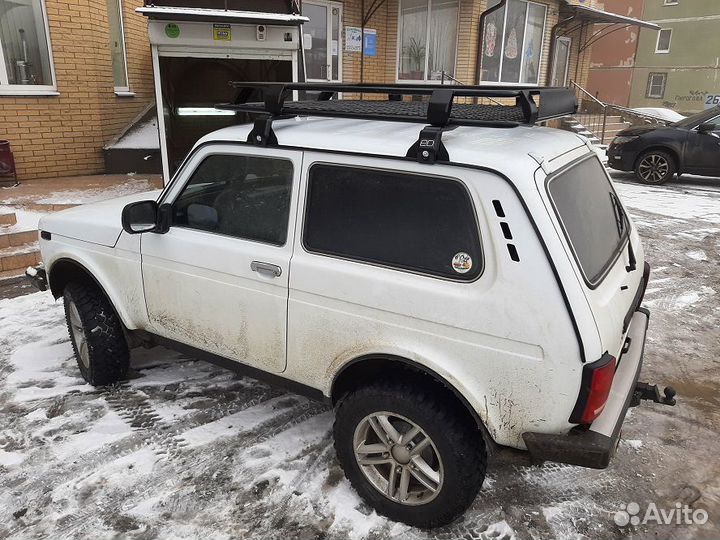 Багажник для Нива Экспедиционный, с сеткой