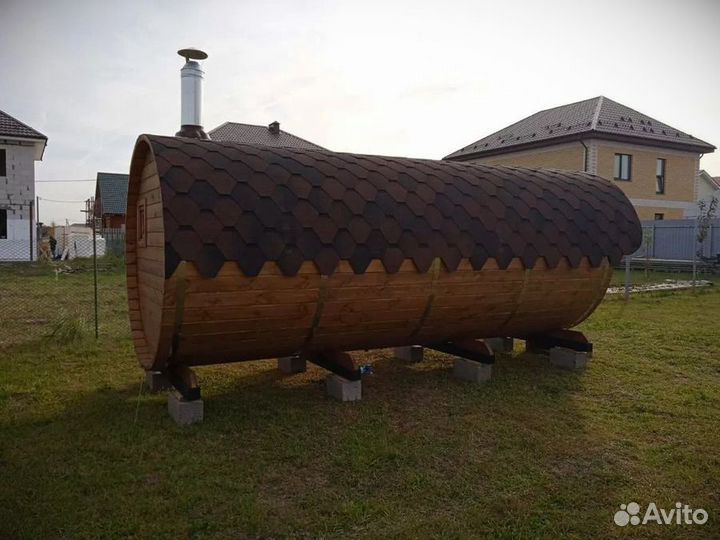 Баня бочка 5 м