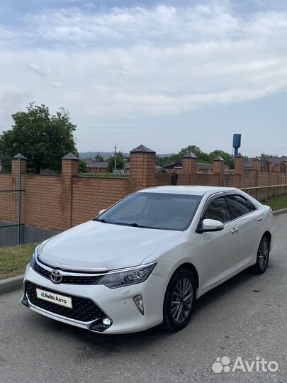 Toyota Camry 2.5 AT, 2016, 170 000 км