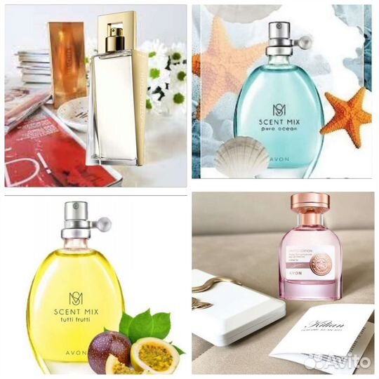 Большой ассортимент духов Incandessence Luck Avon