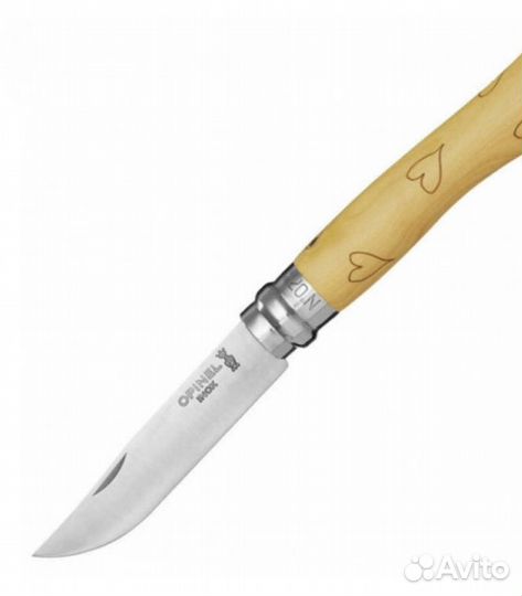 Нож складной Opinel 7 Nature 001548, 80 мм, самшит