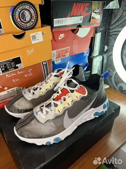 Nike React Element 87 black найк оригинал реакт