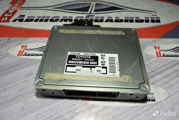 Блок управления двс c Toyota Starlet EP82 4E-F