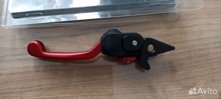 Рычаг IGP тормоза (складной) CNC красный