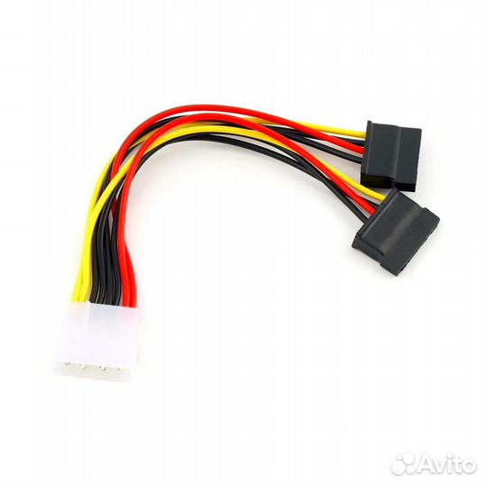 Переходник Molex - SATA x2