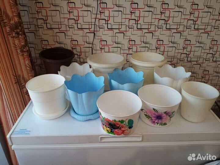 Большие горшки под цветы