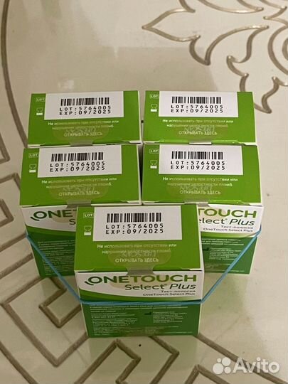 Тест полоски one touch select