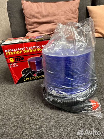 Маяк проблесковый синий